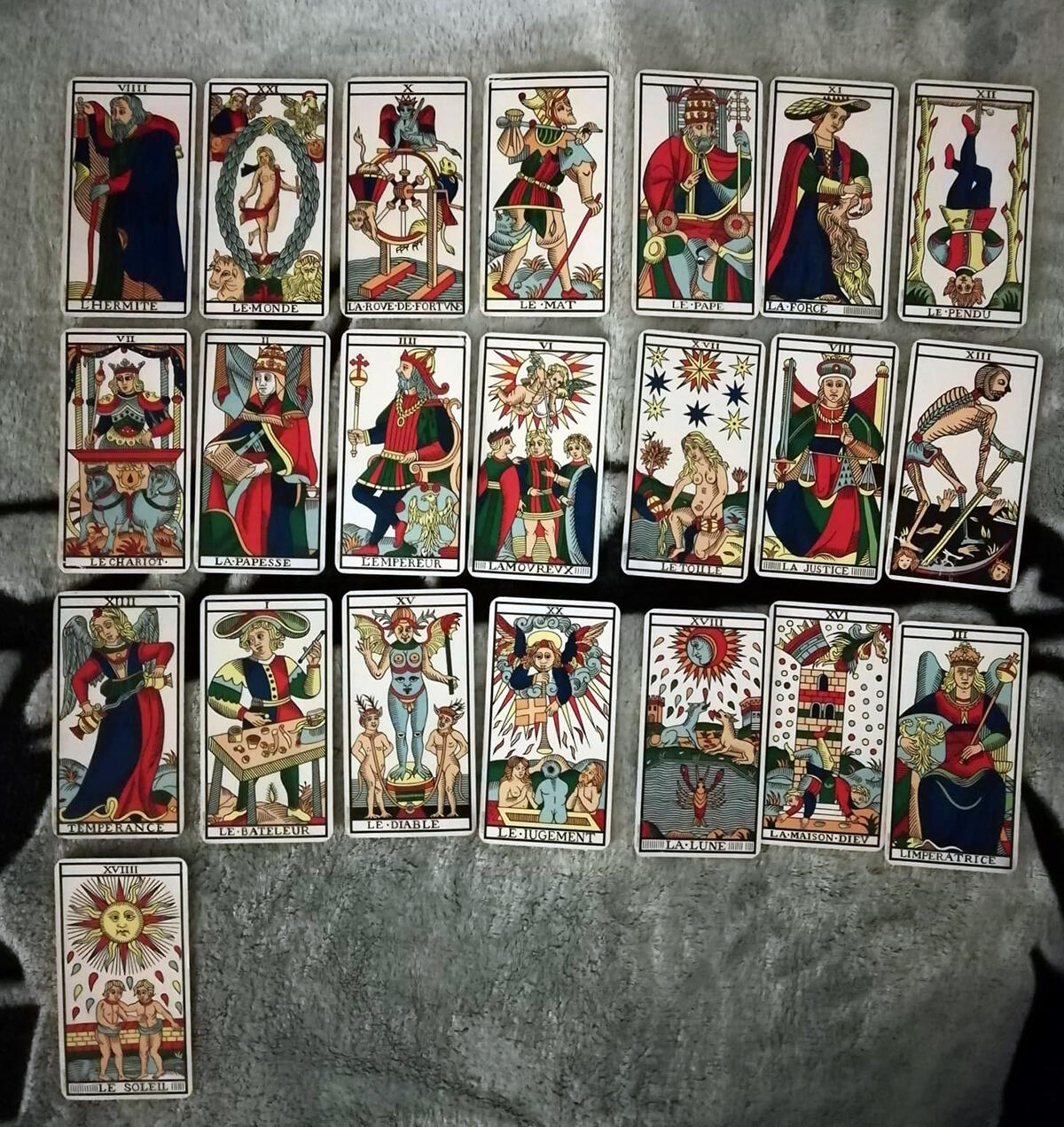 Major Arcana dwell inside us